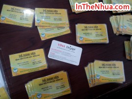 In thẻ nhựa thành viên cho bệnh viện ITO Sài Gòn - Đồng Nai với số lượng lớn