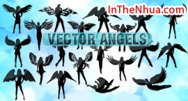 Thiết kế vector thiên thần