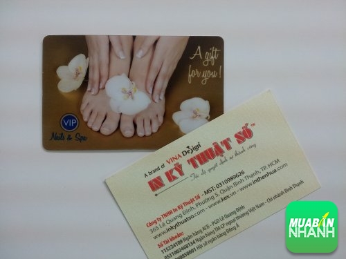 In thẻ nhựa khách hàng VIP cho spa làm đẹp, 491, Huyen Nguyen, In Thẻ Nhựa, 21/07/2016 17:02:58