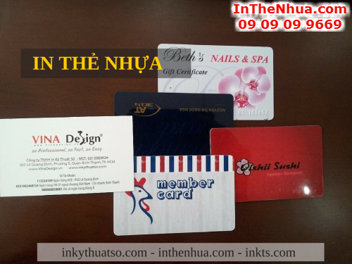 Cong ty TNHH In Ky Thuat So - Digital Printing thuc hien in the nhua gia re