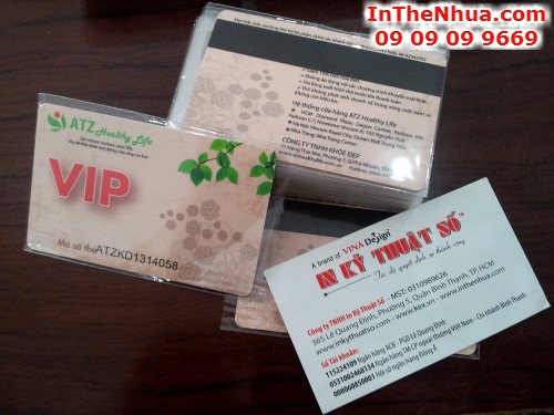 In thẻ VIP Card tại Công ty TNHH In Kỹ Thuật Số - Digital Printing Ltd 